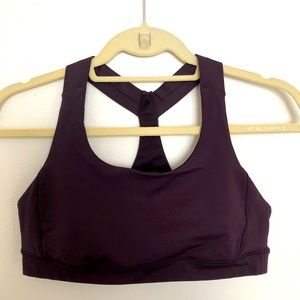 Lululemon Plum Sports Bra